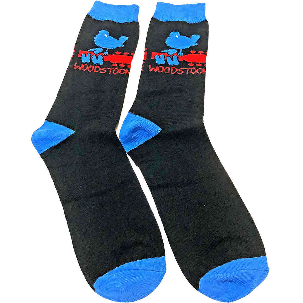 Woodstock - Logo Chaussettes - EU 41-45 - Noir